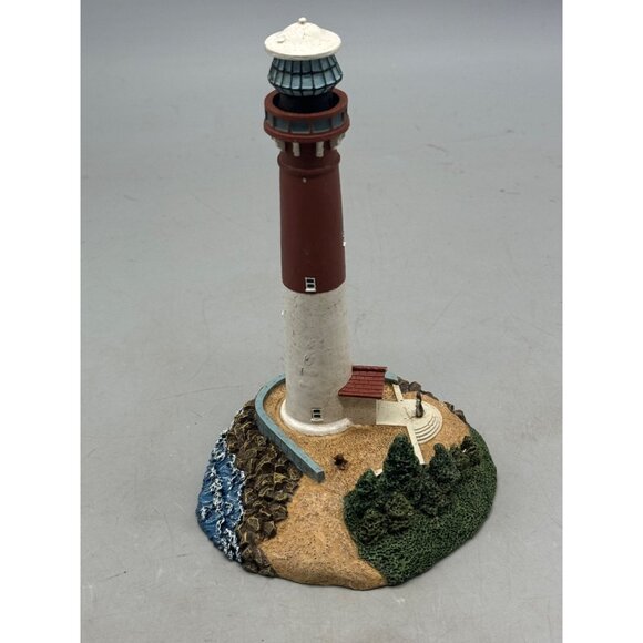 Collectible Lighthouse Figurine 6.5" Tall Hand-Painted Coastal Décor grass READ - Picture 3 of 8